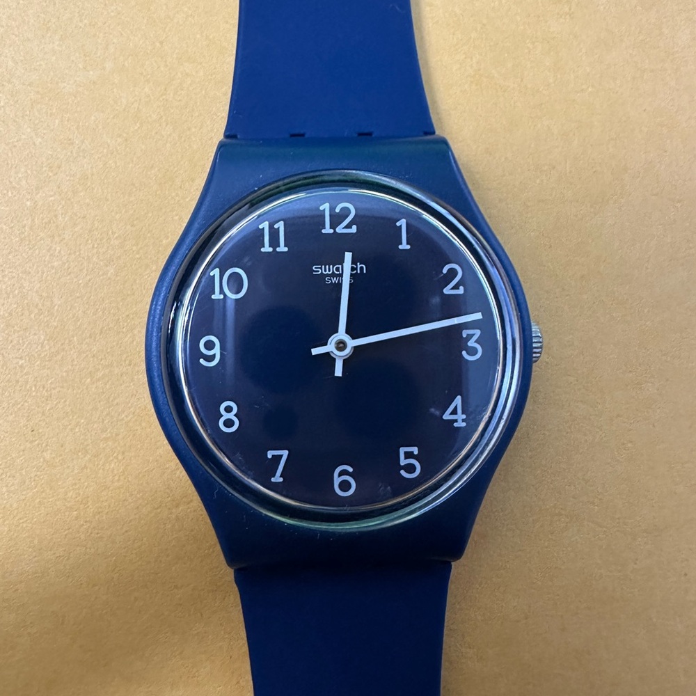 Swatch IW06 Blue Kid's Watch-Swiss Made | Water Resistant | V8 Battery | Stylish